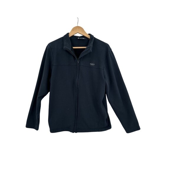 Travis Mathew Zip Fleece Lined Top Mens M Outdoors Normcore Cozycore Classic - Picture 1 of 14